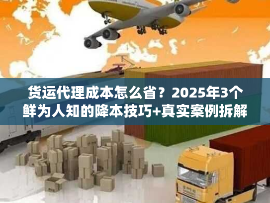 货运代理成本怎么省？2025年3个鲜为人知的降本技巧+真实案例拆解