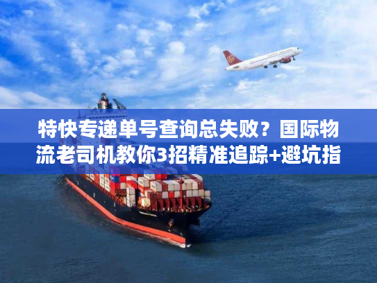 特快专递单号查询总失败？国际物流老司机教你3招精准追踪+避坑指南