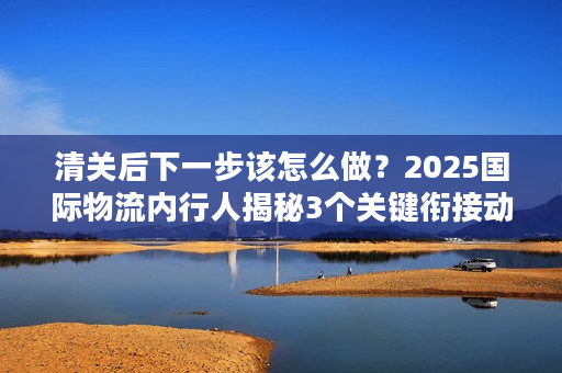 清关后下一步该怎么做？2025国际物流内行人揭秘3个关键衔接动作