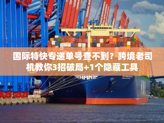 国际特快专递单号查不到？跨境老司机教你3招破局+1个隐藏工具