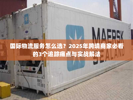 国际物流服务怎么选？2025年跨境商家必看的3个追踪痛点与实战解法