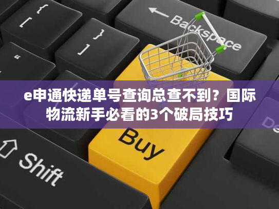 e申通快递单号查询总查不到？国际物流新手必看的3个破局技巧