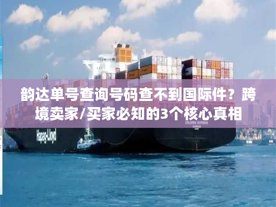 韵达单号查询号码查不到国际件？跨境卖家/买家必知的3个核心真相