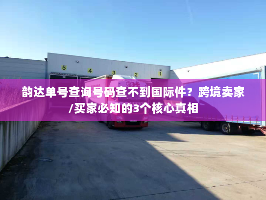 韵达单号查询号码查不到国际件?跨境卖家/买家必知的3个核心真相 韵达单号查询号码查不到国际件?跨境卖家/买家必知的3个核心真相