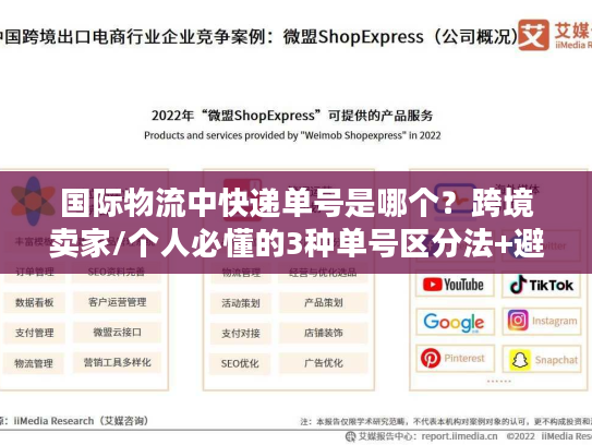 国际物流中快递单号是哪个？跨境卖家/个人必懂的3种单号区分法+避坑案例