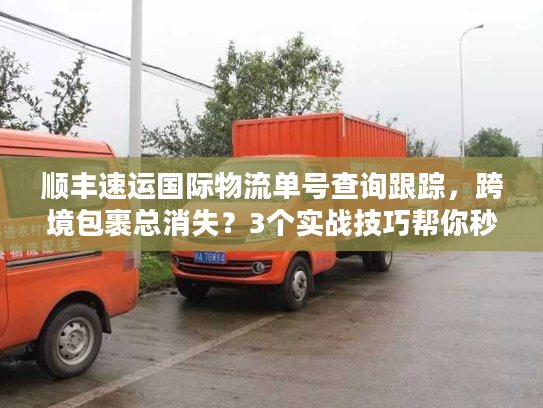 顺丰速运国际物流单号查询跟踪，跨境包裹总消失？3个实战技巧帮你秒找动态