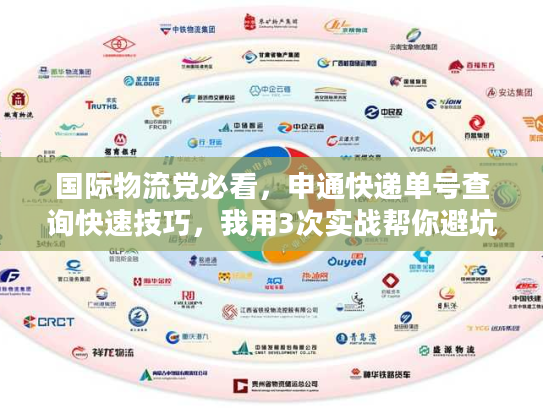 国际物流党必看，申通快递单号查询快速技巧，我用3次实战帮你避坑