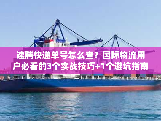 速腾快递单号怎么查？国际物流用户必看的3个实战技巧+1个避坑指南