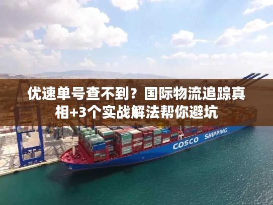 优速单号查不到？国际物流追踪真相+3个实战解法帮你避坑