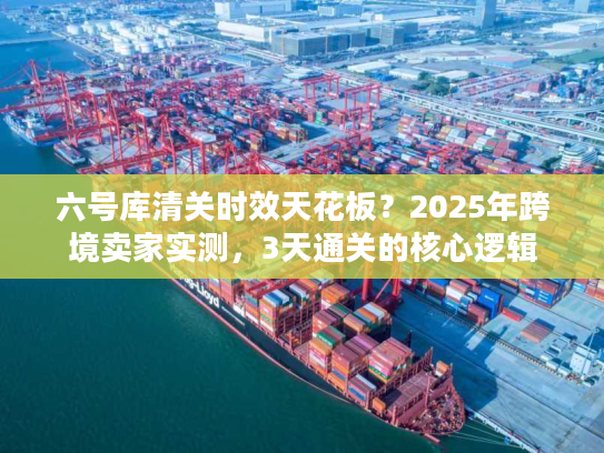 六号库清关时效天花板？2025年跨境卖家实测，3天通关的核心逻辑