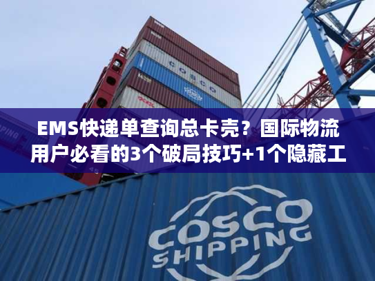 EMS快递单查询总卡壳？国际物流用户必看的3个破局技巧+1个隐藏工具