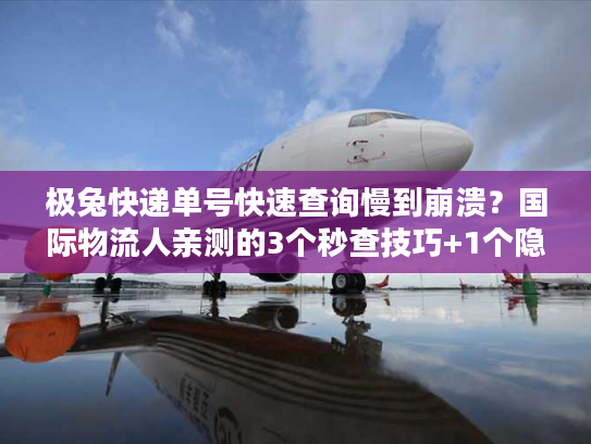 极兔快递单号快速查询慢到崩溃？国际物流人亲测的3个秒查技巧+1个隐藏工具