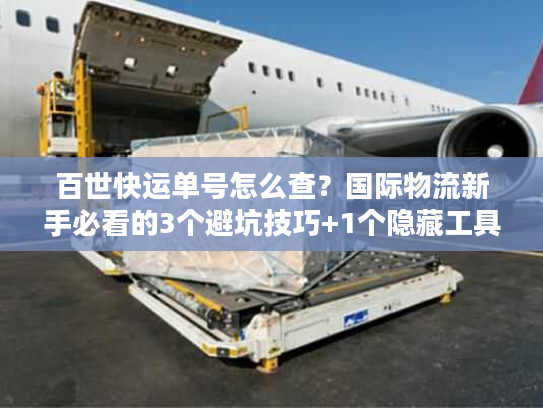 百世快运单号怎么查？国际物流新手必看的3个避坑技巧+1个隐藏工具