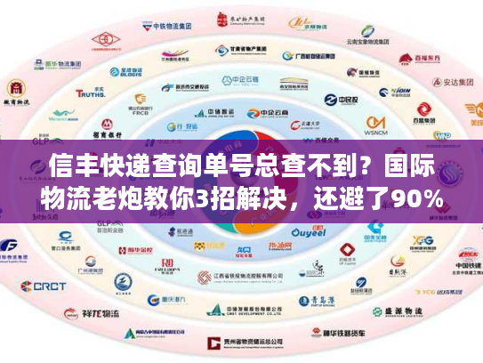 信丰快递查询单号总查不到？国际物流老炮教你3招解决，还避了90%的坑