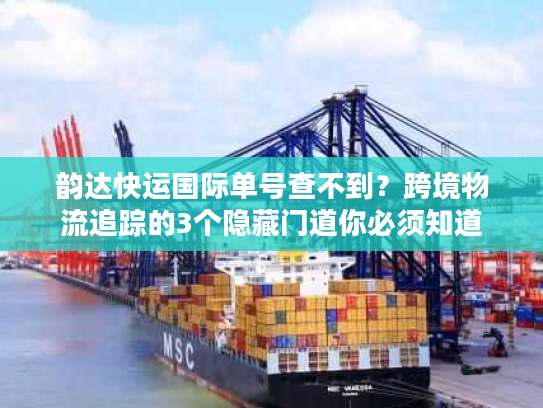 韵达快运国际单号查不到?跨境物流追踪的3个隐藏门道你必须知道 韵达快运国际单号查不到?跨境物流追踪的3个隐藏门道你必须知道