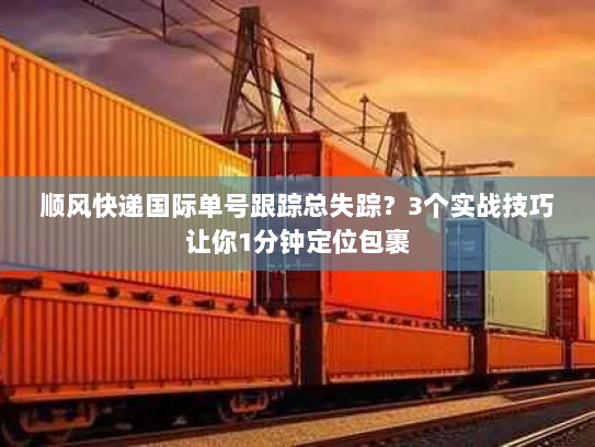 顺风快递国际单号跟踪总失踪？3个实战技巧让你1分钟定位包裹