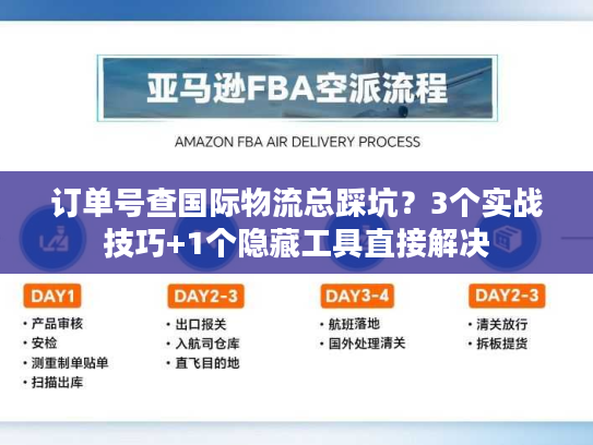 订单号查国际物流总踩坑？3个实战技巧+1个隐藏工具直接解决