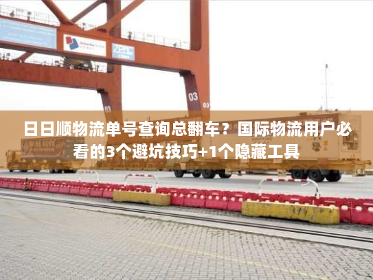 日日顺物流单号查询总翻车？国际物流用户必看的3个避坑技巧+1个隐藏工具
