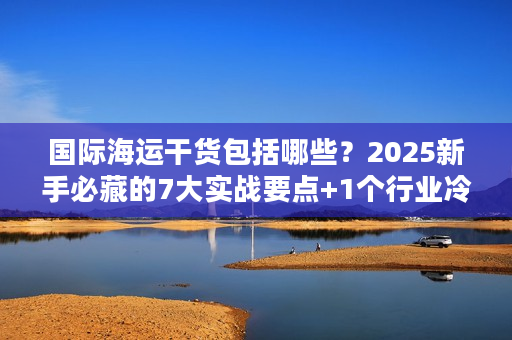 国际海运干货包括哪些？2025新手必藏的7大实战要点+1个行业冷知识