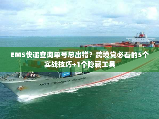 EMS快递查询单号总出错？跨境党必看的5个实战技巧+1个隐藏工具