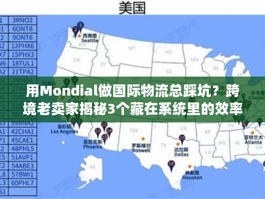 用Mondial做国际物流总踩坑?跨境老卖家揭秘3个藏在系统里的效率密码 用Mondial做国际物流总踩坑?跨境老卖家揭秘3个藏在系统里的效率密码