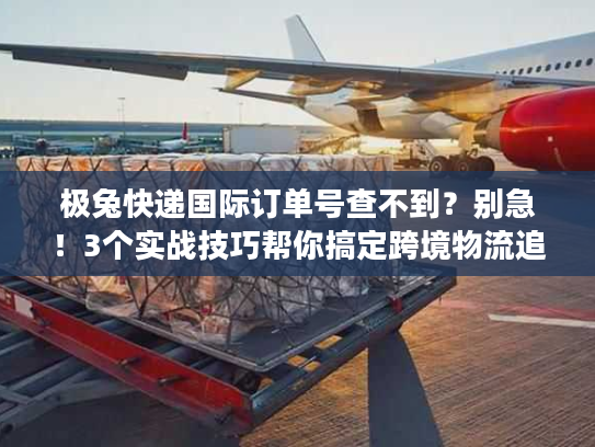 极兔快递国际订单号查不到？别急！3个实战技巧帮你搞定跨境物流追踪