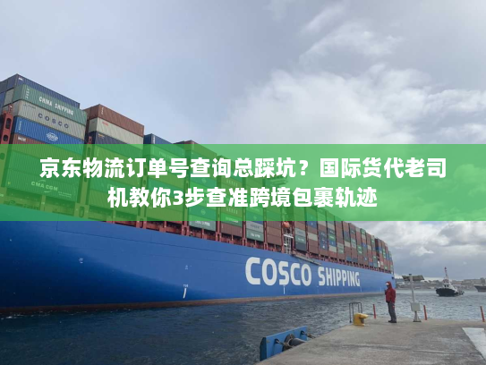 京东物流订单号查询总踩坑？国际货代老司机教你3步查准跨境包裹轨迹