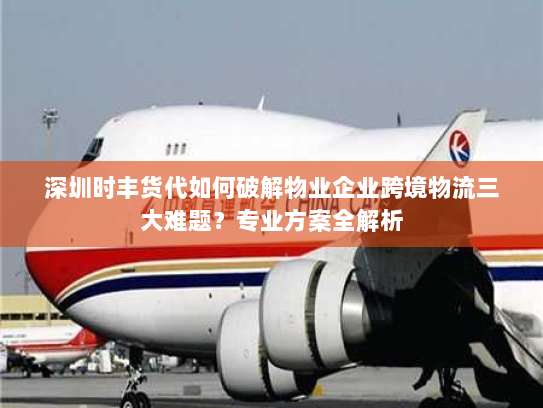 深圳时丰货代如何破解物业企业跨境物流三大难题？专业方案全解析