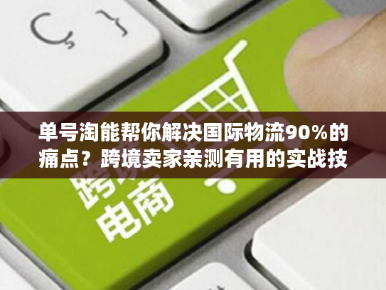 单号淘能帮你解决国际物流90%的痛点？跨境卖家亲测有用的实战技巧