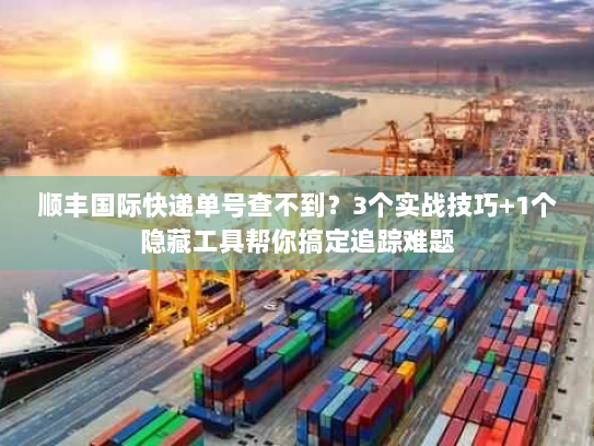 顺丰国际快递单号查不到？3个实战技巧+1个隐藏工具帮你搞定追踪难题