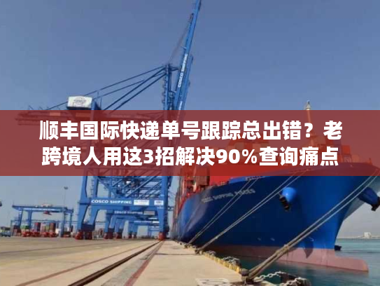 顺丰国际快递单号跟踪总出错?老跨境人用这3招解决90%查询痛点 顺丰国际快递单号跟踪总出错?老跨境人用这3招解决90%查询痛点