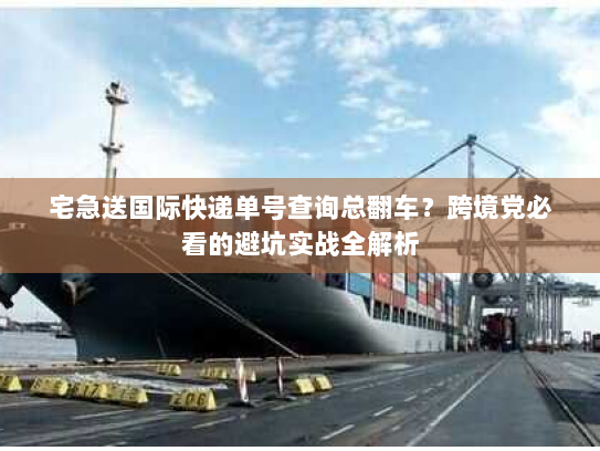 宅急送国际快递单号查询总翻车？跨境党必看的避坑实战全解析