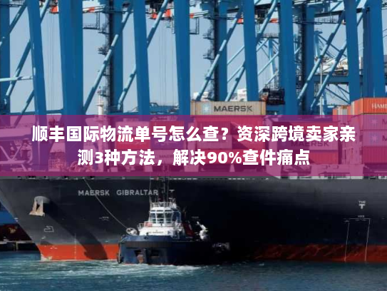 顺丰国际物流单号怎么查？资深跨境卖家亲测3种方法，解决90%查件痛点