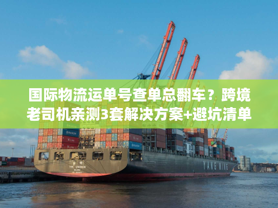 国际物流运单号查单总翻车？跨境老司机亲测3套解决方案+避坑清单