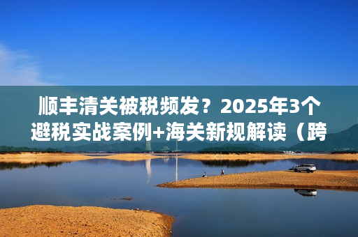 顺丰清关被税频发？2025年3个避税实战案例+海关新规解读（跨境党必藏）