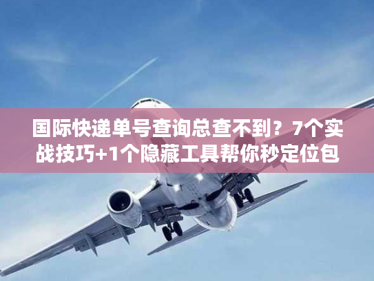 国际快递单号查询总查不到?7个实战技巧+1个隐藏工具帮你秒定位包裹 国际快递单号查询总查不到?7个实战技巧+1个隐藏工具帮你秒定位包裹