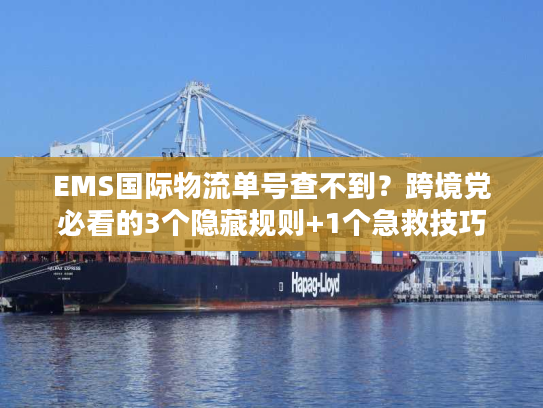 EMS国际物流单号查不到？跨境党必看的3个隐藏规则+1个急救技巧