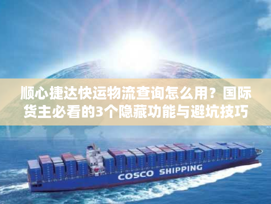 顺心捷达快运物流查询怎么用?国际货主必看的3个隐藏功能与避坑技巧 顺心捷达快运物流查询怎么用?国际货主必看的3个隐藏功能与避坑技巧