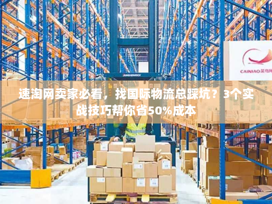 速淘网卖家必看，找国际物流总踩坑？3个实战技巧帮你省50%成本