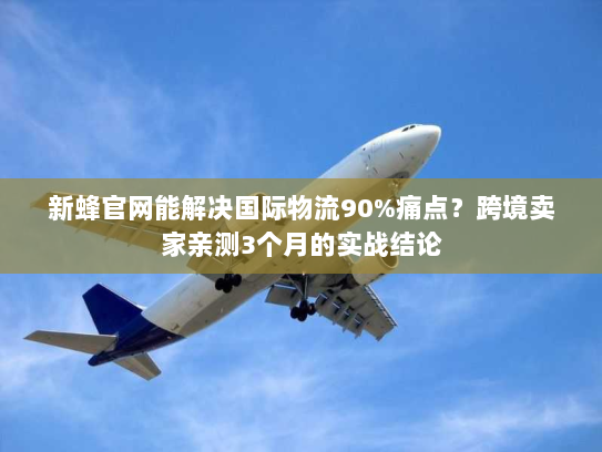 新蜂官网能解决国际物流90%痛点？跨境卖家亲测3个月的实战结论