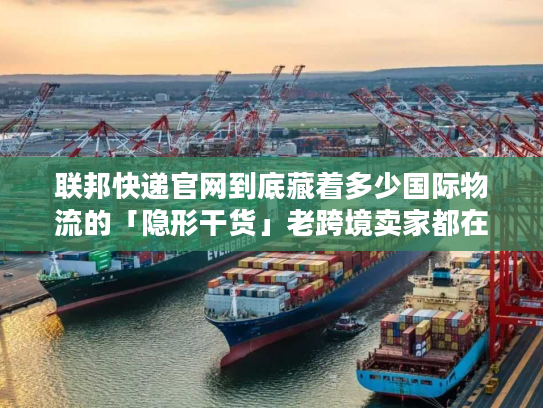 联邦快递官网到底藏着多少国际物流的「隐形干货」老跨境卖家都在偷偷翻