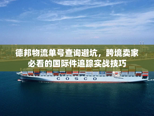 德邦物流单号查询避坑，跨境卖家必看的国际件追踪实战技巧