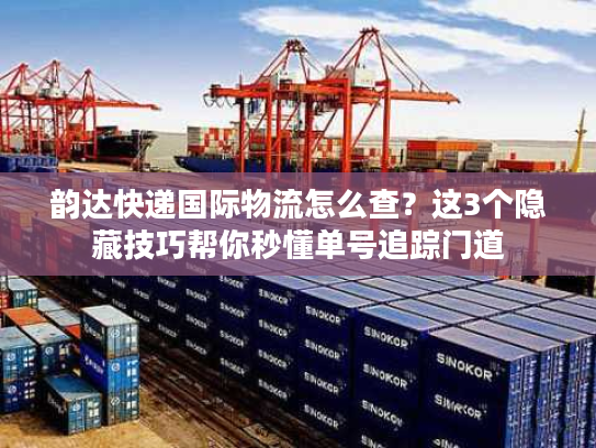 韵达快递国际物流怎么查？这3个隐藏技巧帮你秒懂单号追踪门道