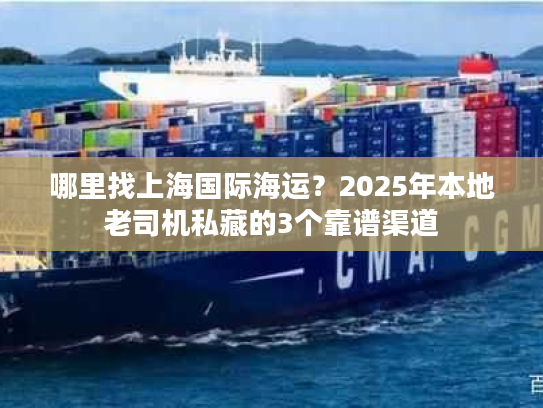 哪里找上海国际海运？2025年本地老司机私藏的3个靠谱渠道