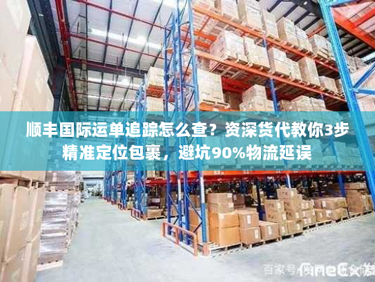 顺丰国际运单追踪怎么查？资深货代教你3步精准定位包裹，避坑90%物流延误