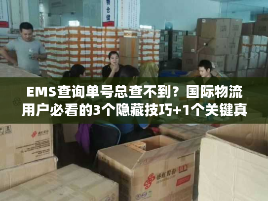 EMS查询单号总查不到？国际物流用户必看的3个隐藏技巧+1个关键真相