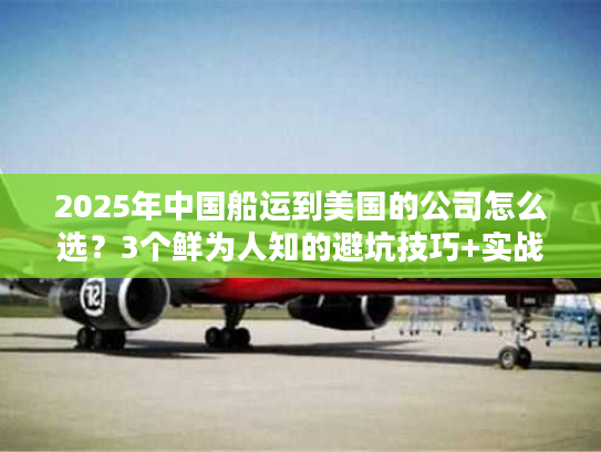 2025年中国船运到美国的公司怎么选？3个鲜为人知的避坑技巧+实战案例