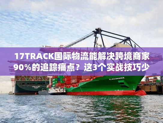 17TRACK国际物流能解决跨境商家90%的追踪痛点？这3个实战技巧少有人知