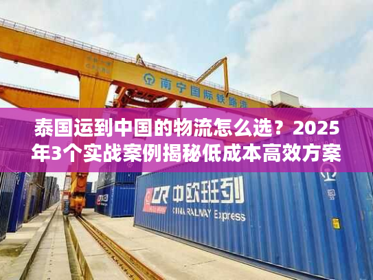 泰国运到中国的物流怎么选？2025年3个实战案例揭秘低成本高效方案
