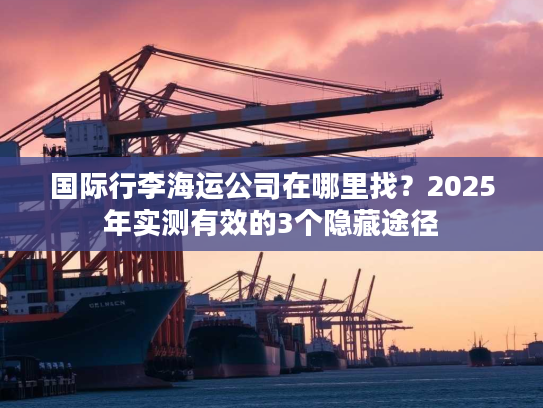 国际行李海运公司在哪里找？2025年实测有效的3个隐藏途径